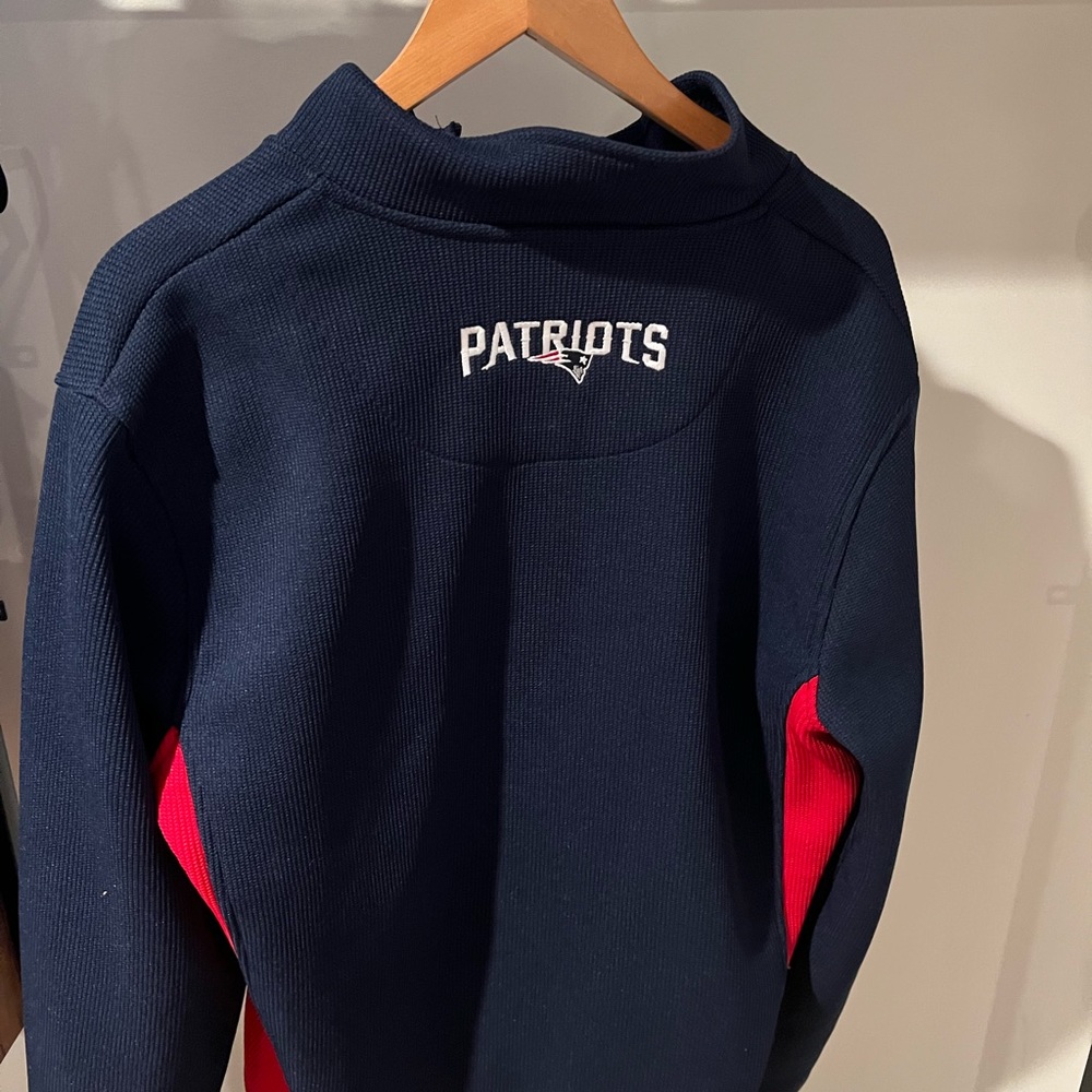 Patriots zip-up. - Picture 2 of 3